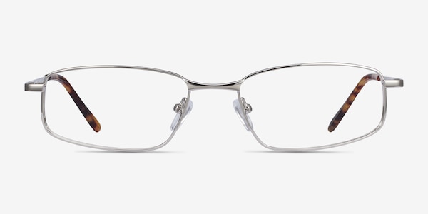 Destined Silver Metal Eyeglass Frames