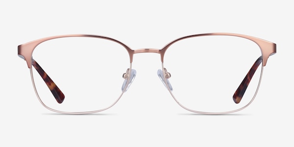 Chambery Rose Gold Métal Montures de Lunette de vue