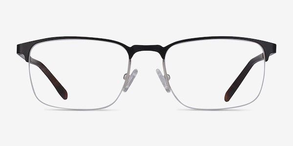 Valery Black Metal Eyeglass Frames