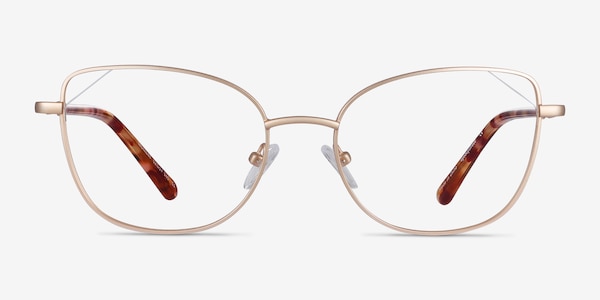 Moment Gold Metal Eyeglass Frames