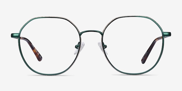 Sylvie Green Metal Eyeglass Frames
