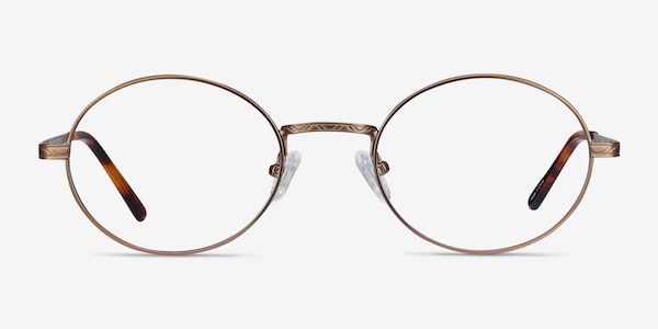 Equinox Bronze Metal Eyeglass Frames