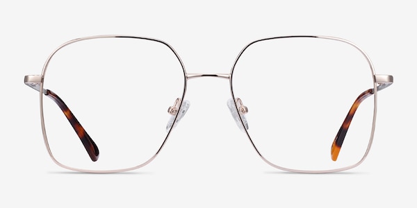 Roman Gold Metal Eyeglass Frames