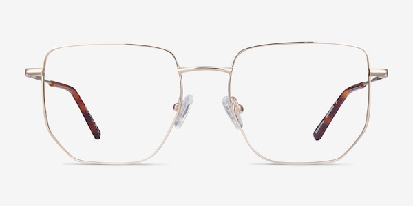 Rhys Doré Métal Montures de Lunette de vue