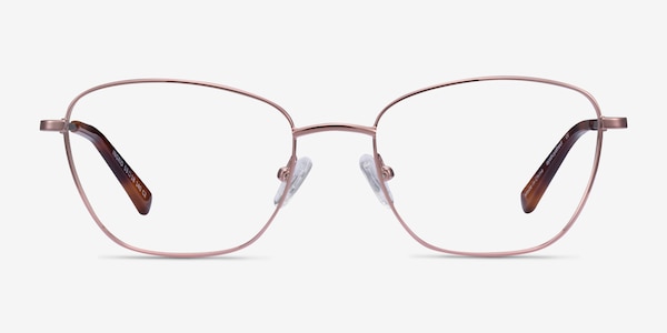 Ingrid Rose Gold Métal Montures de Lunette de vue