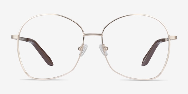 Bridget Gold Metal Eyeglass Frames