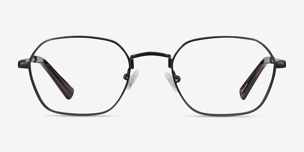 Space Matte Black Métal Montures de Lunette de vue