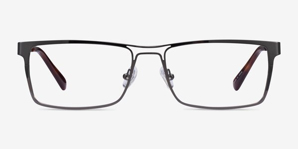 Biloxi Dark Gunmetal Métal Montures de lunettes de vue