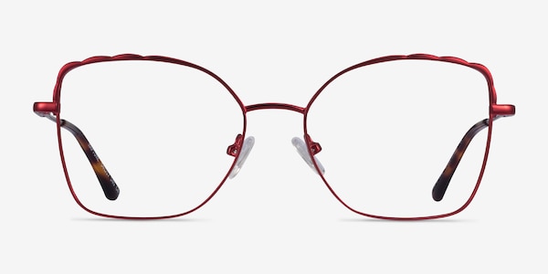 Rapture Burgundy Metal Eyeglass Frames