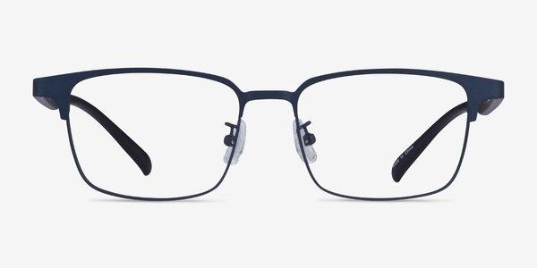 Jimy Matte Navy Black Plastic Eyeglass Frames