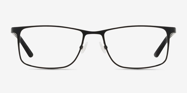 Clinton Black Metal Eyeglass Frames