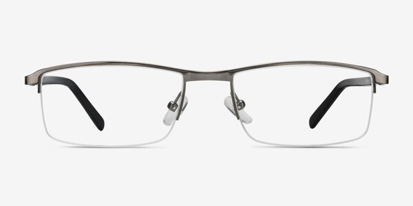 Mel Gunmetal Metal Eyeglass Frames
