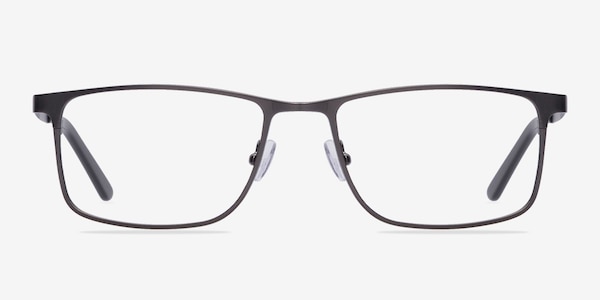 Clinton Gunmetal Metal Eyeglass Frames