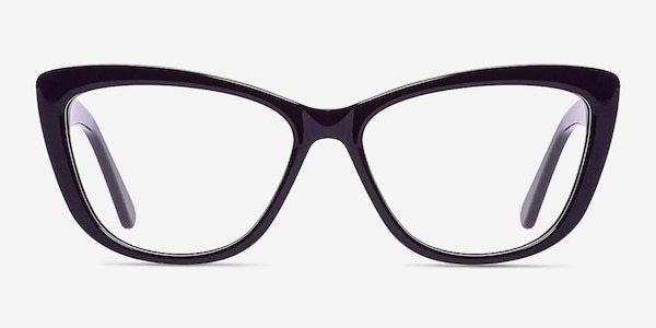 Charlotte Purple Acetate Eyeglass Frames