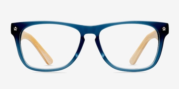 Indian Creek Blue Acetate Eyeglass Frames