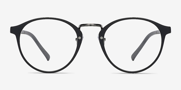 Chillax Matte Black/Gunmetal Plastic Eyeglass Frames