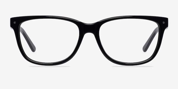 Allure Noir Acétate Montures de Lunette de vue