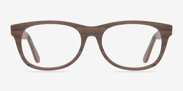 Panama Brown/Striped Acétate Montures de Lunette de vue