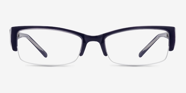 Diane Bleu marine Plastique Montures de Lunette de vue