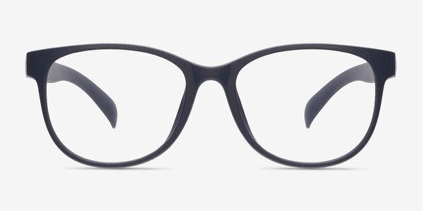 Warren Matte Navy Plastique Montures de lunettes de vue