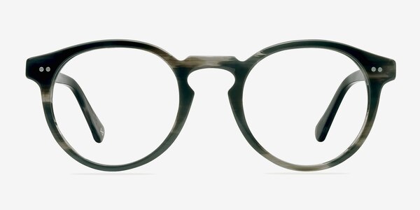 Theory Striped Granite Acétate Montures de Lunette de vue