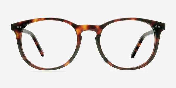 Aura Warm Tortoise Acetate Eyeglass Frames