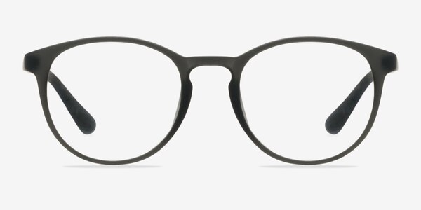 Muse Matte Gray Plastic Eyeglass Frames