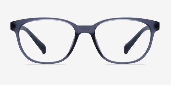Moody Matte Gray Plastic Eyeglass Frames