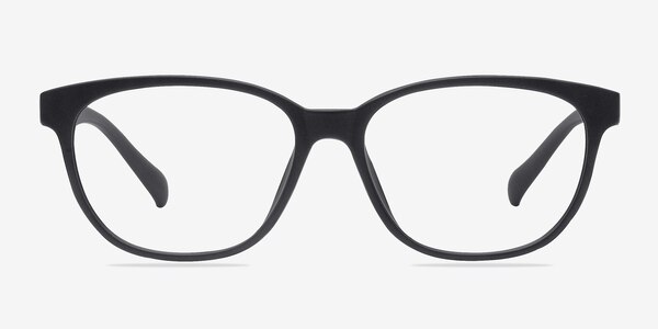 Moody Matte Black Plastique Montures de Lunette de vue