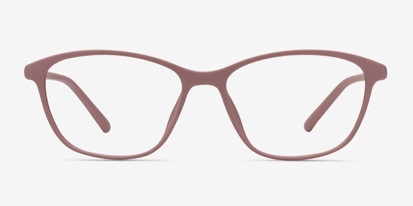 District Matte Pink Plastic Eyeglass Frames