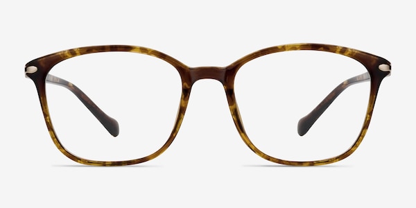 Nola Brown Plastic Eyeglass Frames