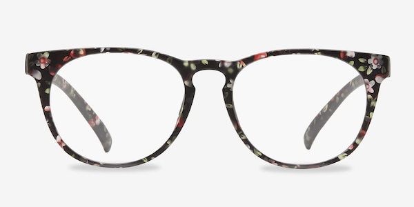 Brick Lane Matte Floral Plastique Montures de Lunette de vue