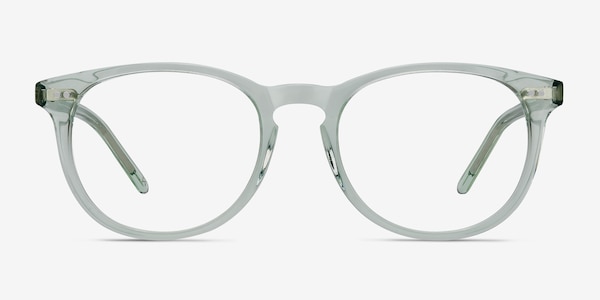 Aura Clear Jade Acétate Montures de Lunette de vue