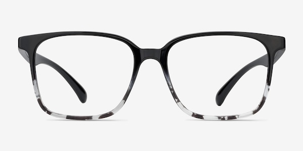 Blocks Black Clear Plastic Eyeglass Frames