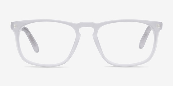 Rhode Island Matte Clear Acetate Eyeglass Frames