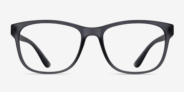 Milo Matte Gray Plastique Montures de Lunette de vue