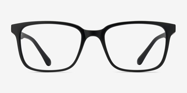November Matte Black Plastique Montures de Lunette de vue