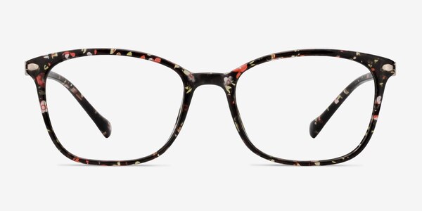 Nola Pink Floral Plastic Eyeglass Frames