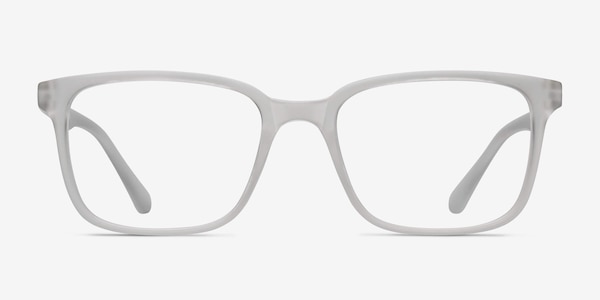 November Matte Clear Plastic Eyeglass Frames