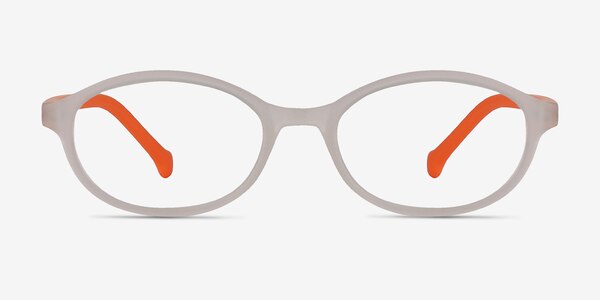 Skipper Matte Clear Plastic Eyeglass Frames