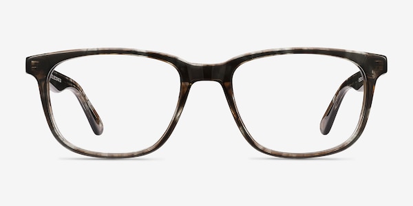 Bristol Gray Floral Acetate Eyeglass Frames