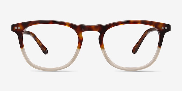 Illusion Tortoise Clear Acetate Eyeglass Frames