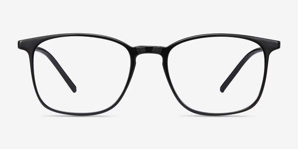 Trenton Black Plastic Eyeglass Frames