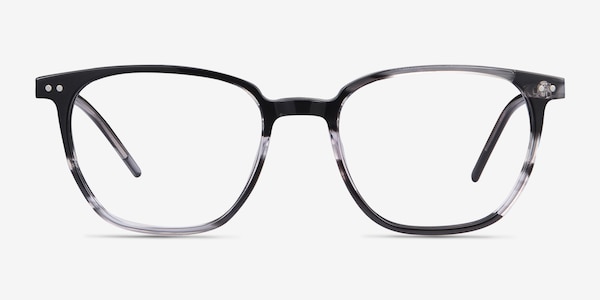 Regalia Gray Striped Acetate Eyeglass Frames