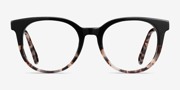 Rialto Black Tortoise Acetate Eyeglass Frames