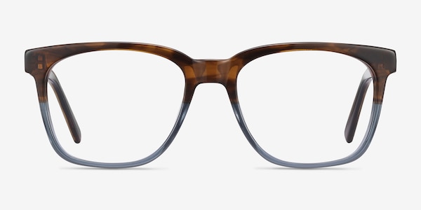Jamie Brown Striped Acetate Eyeglass Frames