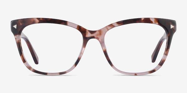 Petal Pink Tortoise Acetate Eyeglass Frames