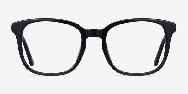 Tower Black Acetate Eyeglass Frames