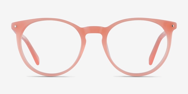 Fleury Pink Orange Acetate Eyeglass Frames