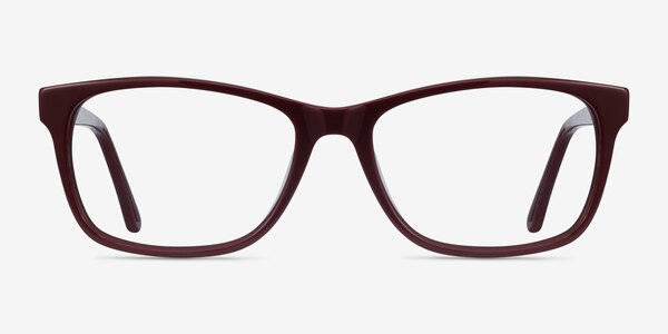 Annett Burgundy Acetate Eyeglass Frames